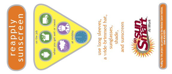 Reapply Sunscreen Tip Card